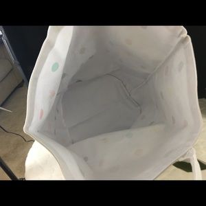 kate spade Bags - NWT Kate Spade Hey Baby Canvas Storage Bin kate spade Bags - NWT Kate Spade Hey Baby Canvas Storage Bin